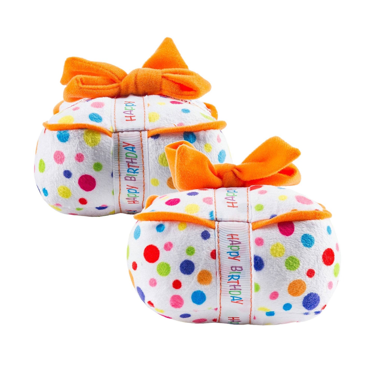 Happy Birthday Gift Box | Squeaker Dog Toy