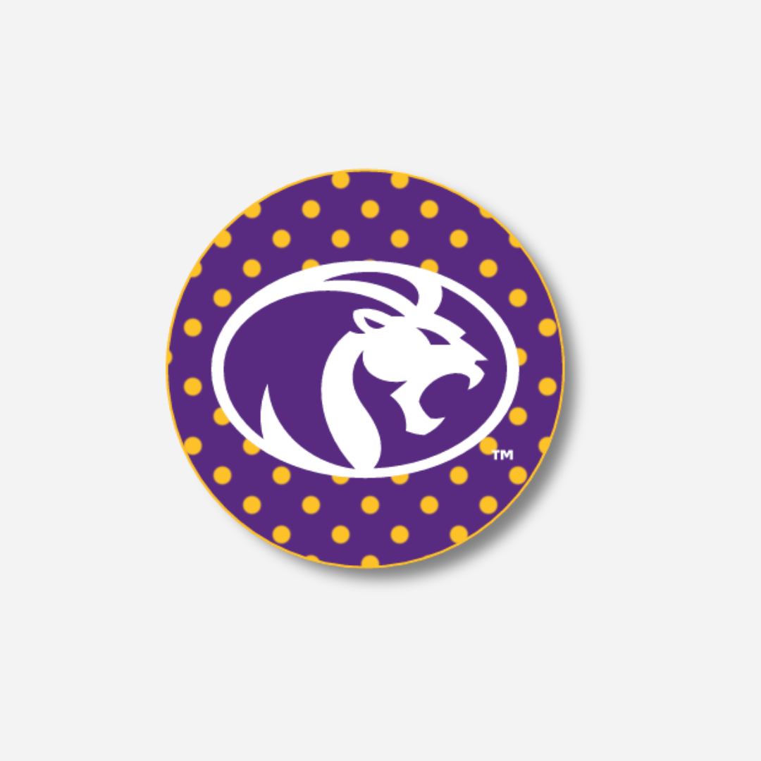 University of North Alabama Polka Dot