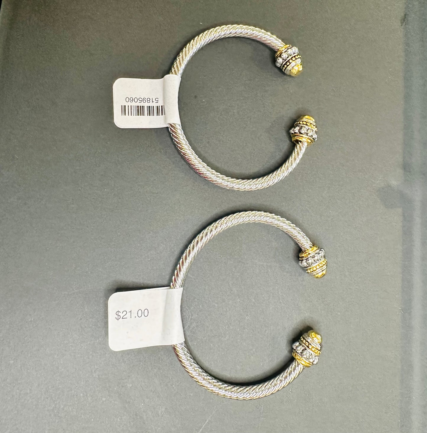 Ashley Cable Cuff Bracelet