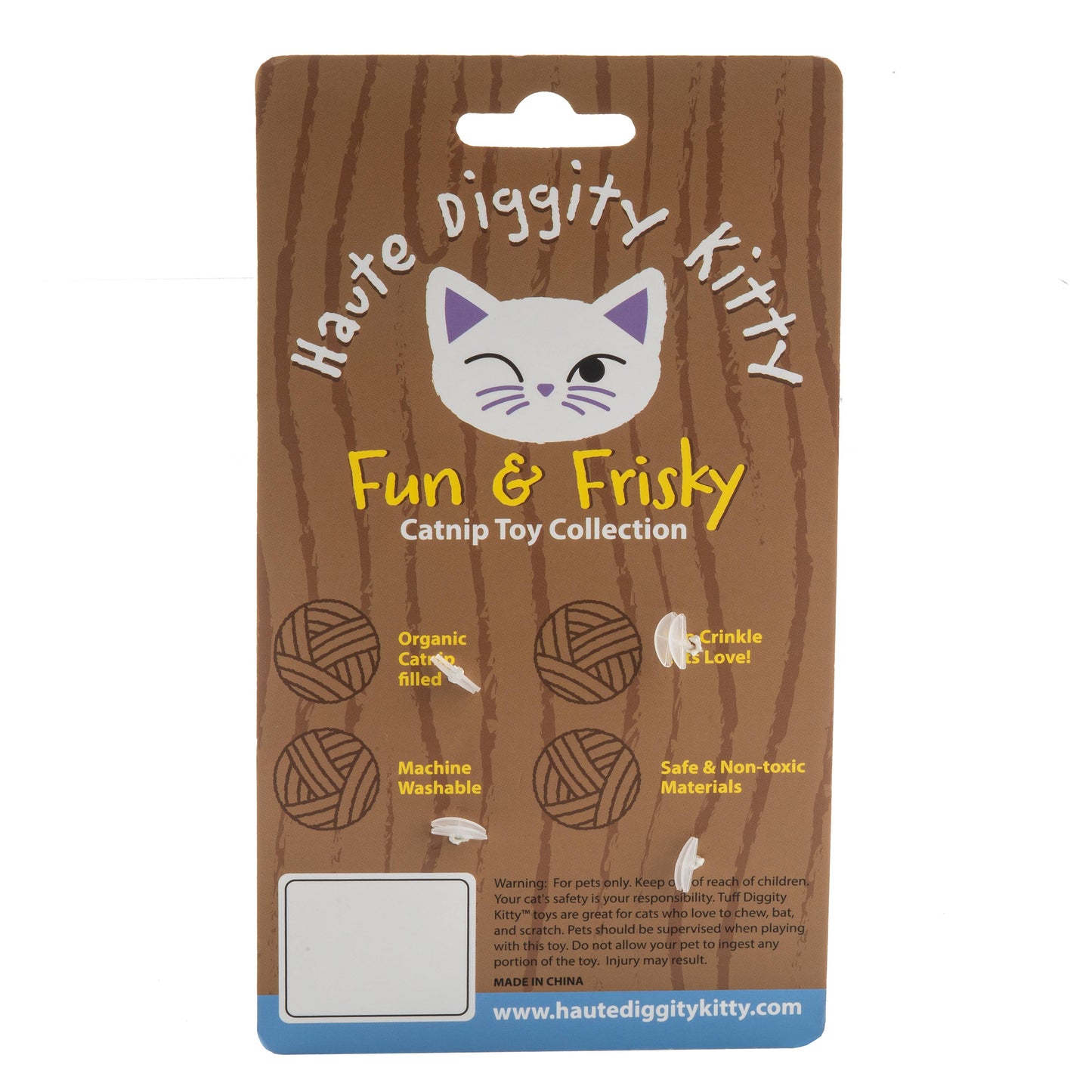 Kitty Vuiton Monogram Balls Catnip Toys