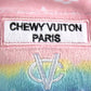 Pink Ombre Chewy Vuiton Handbag | Plush Squeaker Dog Toy