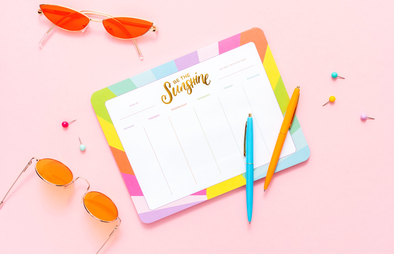 Be The Sunshine Weekly Planner