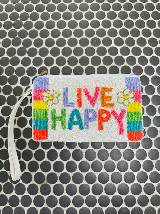 Live Happy Coin Purse