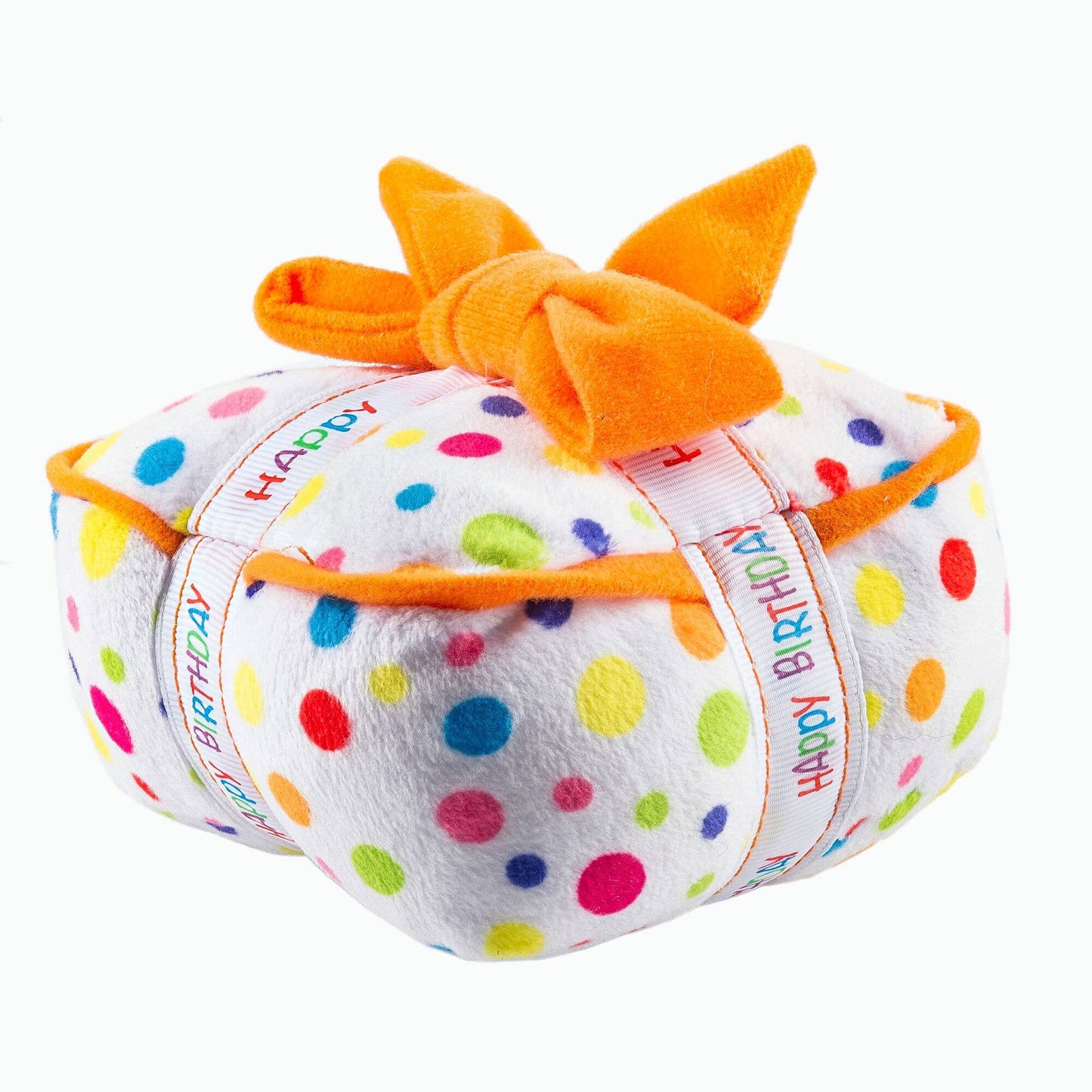 Happy Birthday Gift Box  | Squeaker Dog Toy