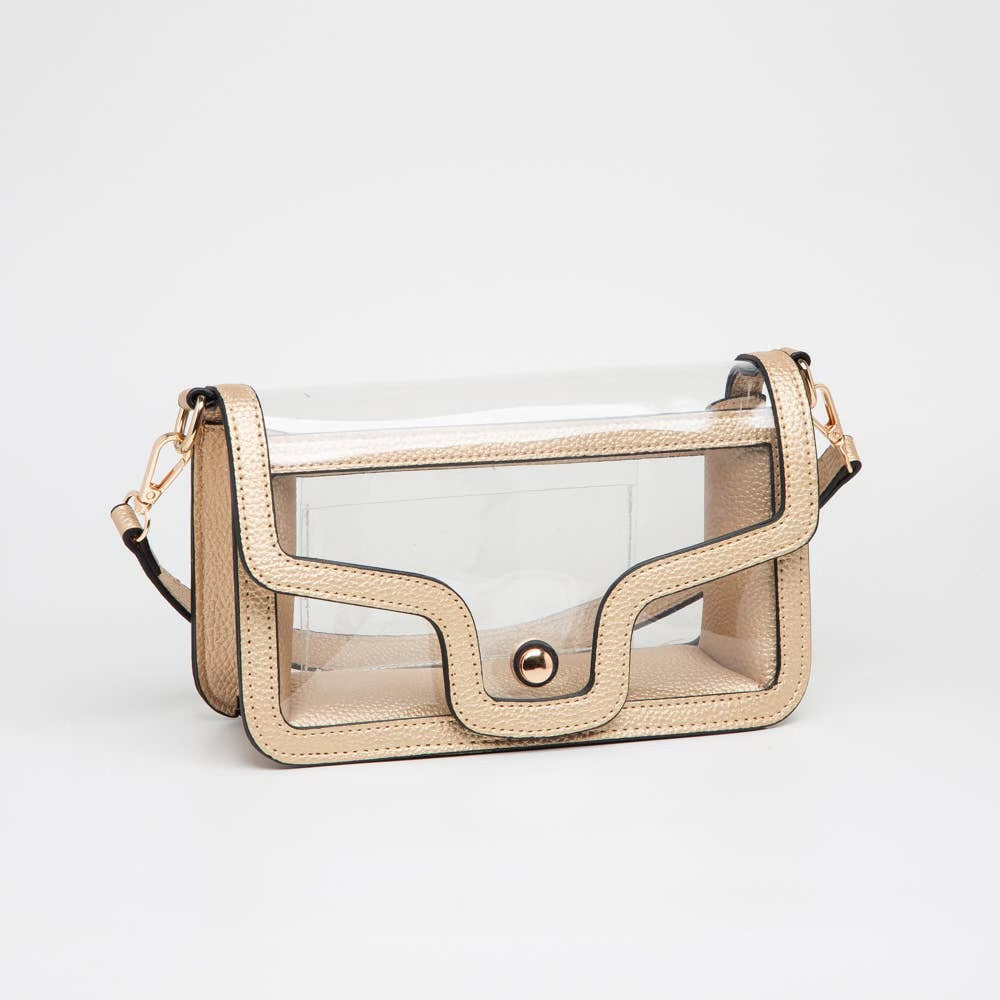 Game Day Stadium Clear Envelope Shoulder Bag