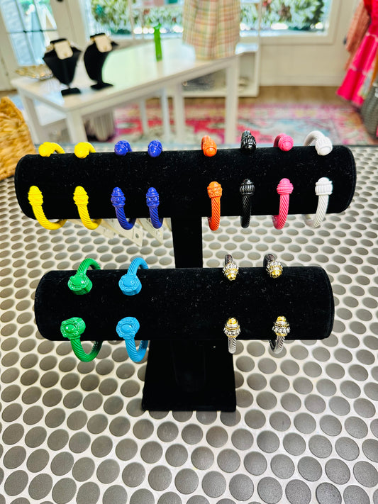 Cable Cuff Bracelet