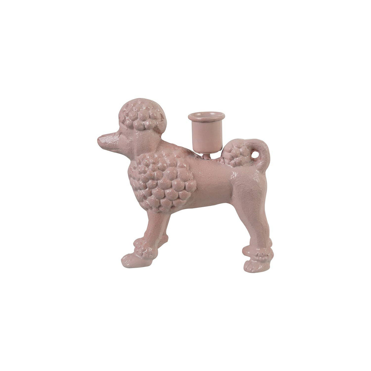 Enameled Cast Iron Poodle Shaped