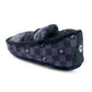 Black Checker Chewy Vuiton Loafer  | Squeaker Dog Toy