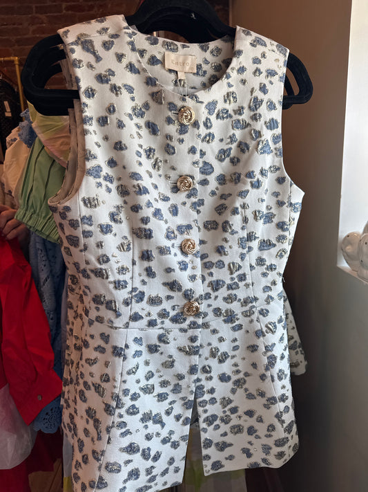 A Cheetah Button Up