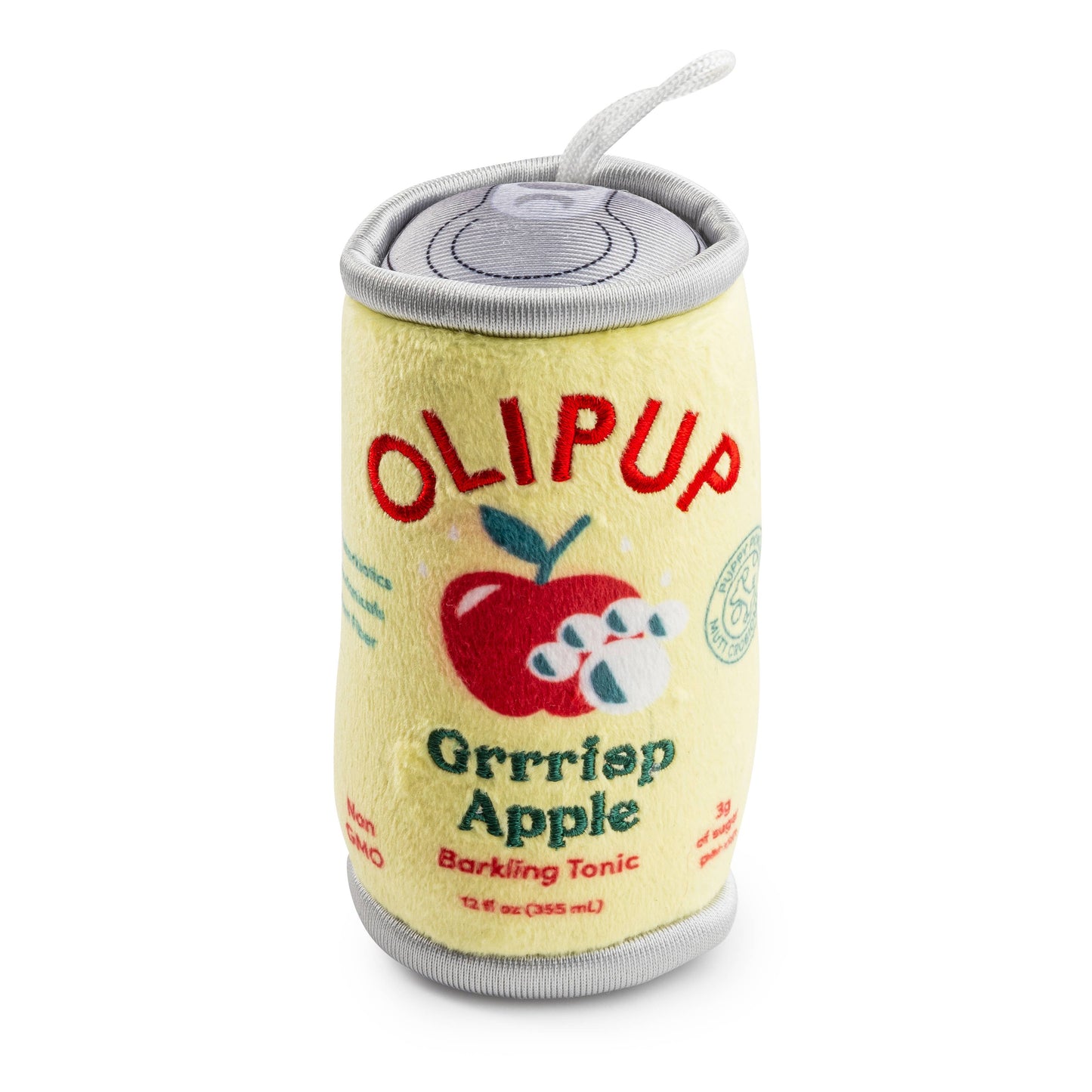 Olipup Grrrisp Apple  | Squeaker Dog Toy