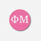 Phi Mu Dots Button