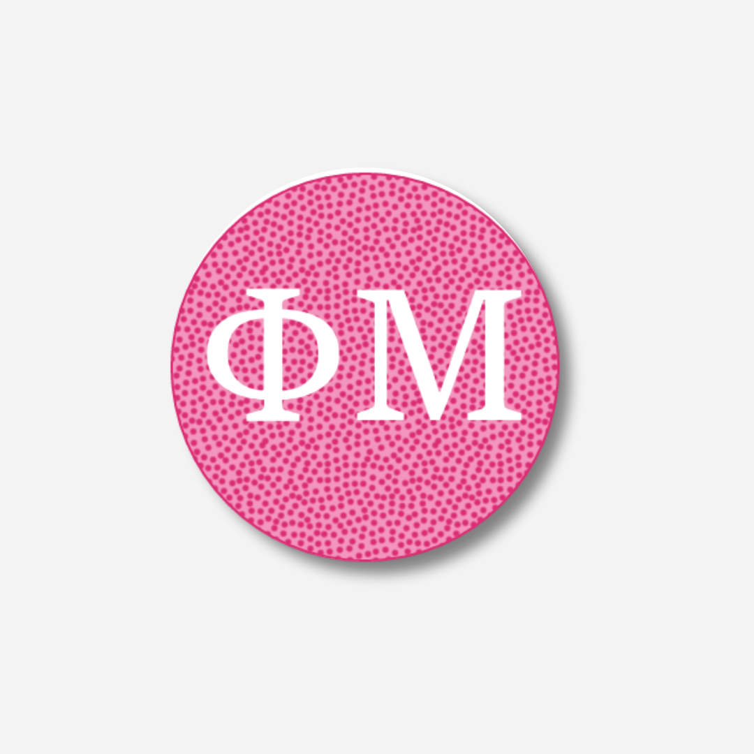 Phi Mu Dots Button