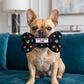 Black Monogram Chewy Vuiton Bone  | Squeaker Dog Toy