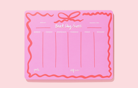 Bow Weekly Planner