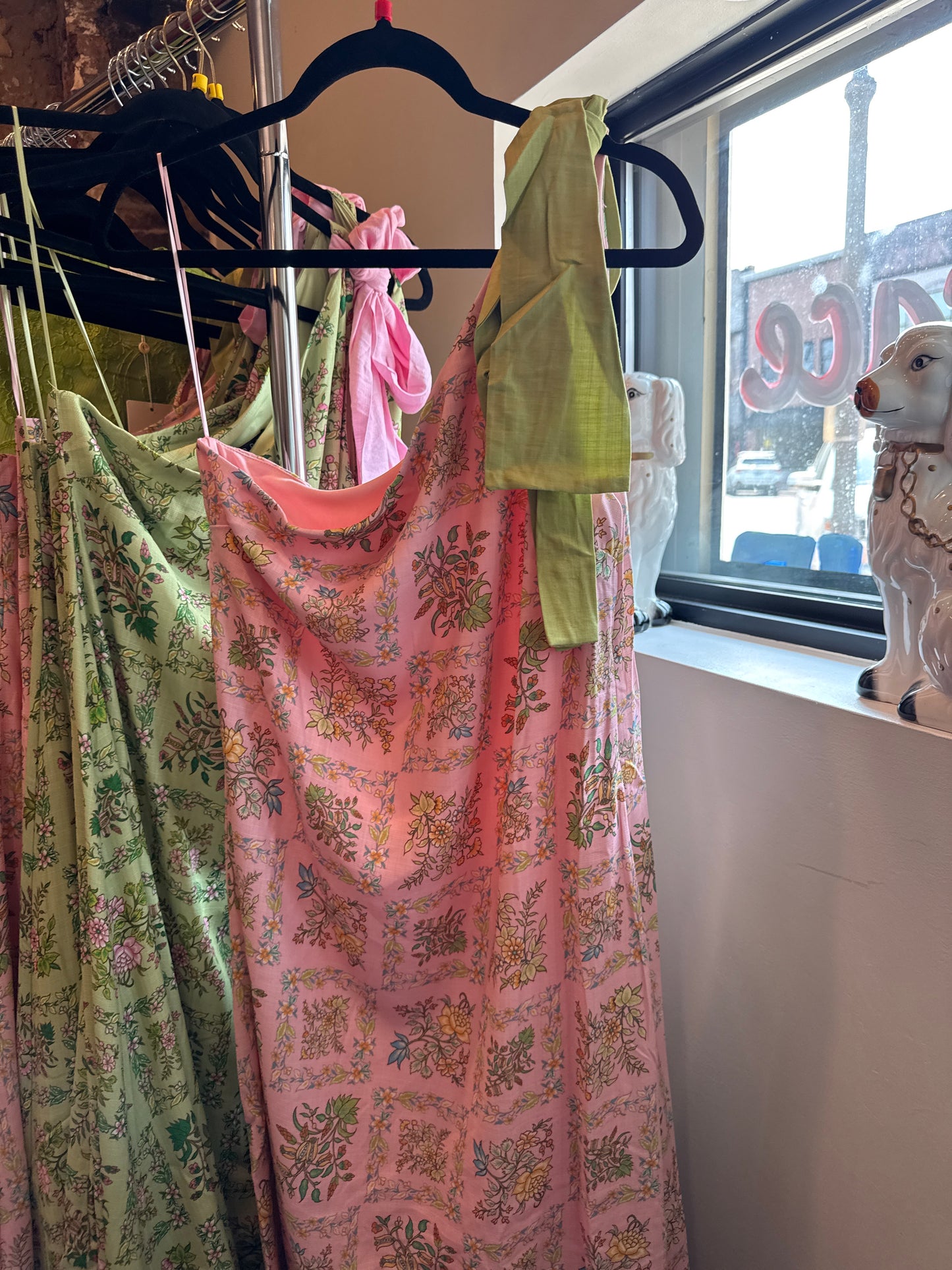 AC One Shoulder Floral Dress