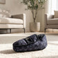 Black Checker Chewy Vuiton Loafer  | Squeaker Dog Toy