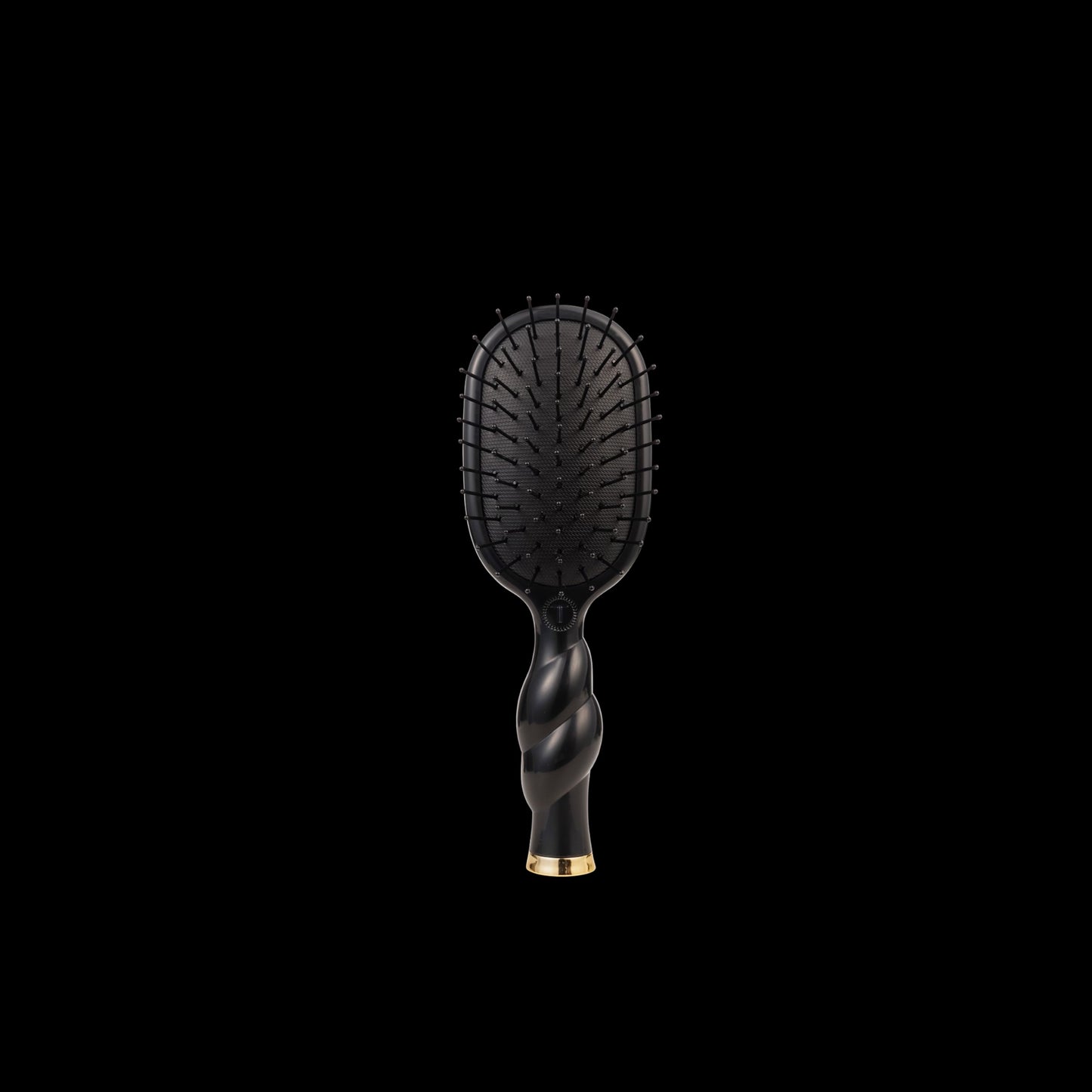 Mini Detangler Hir Brush For Medium Hair (Jet Black)