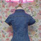 Denim Button Up Top