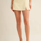 Contrast Binding Skort with Slit