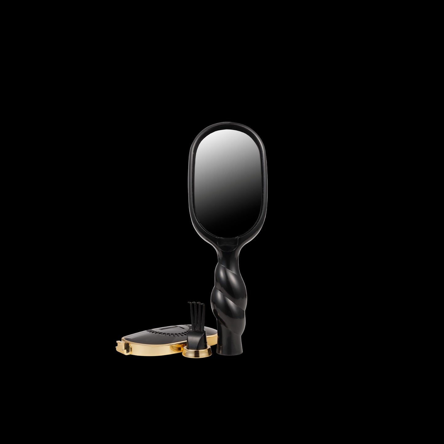 Mini Detangler Hir Brush For Medium Hair (Jet Black)