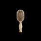 Mini Boar Bristle Hair Brush (Tan)