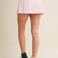 Contrast Binding Skort with Slit