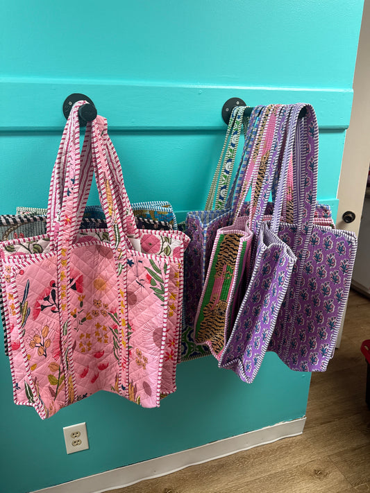 Quilted Tote Bags