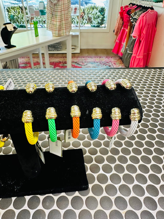 Tessa Cable Cuff Bracelet