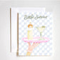Bottle service new baby new mom card
