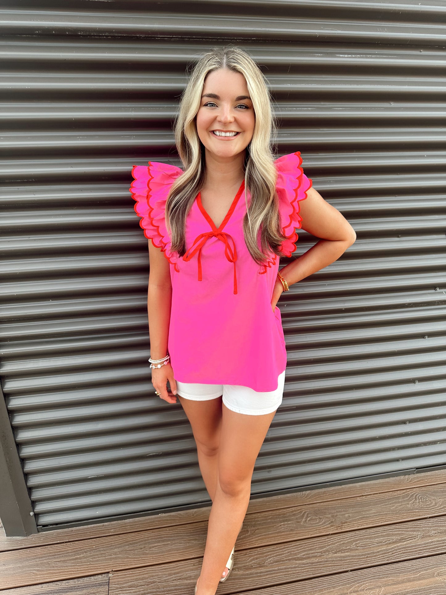 Emily Ruffled Top