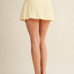 Contrast Binding Skort with Slit