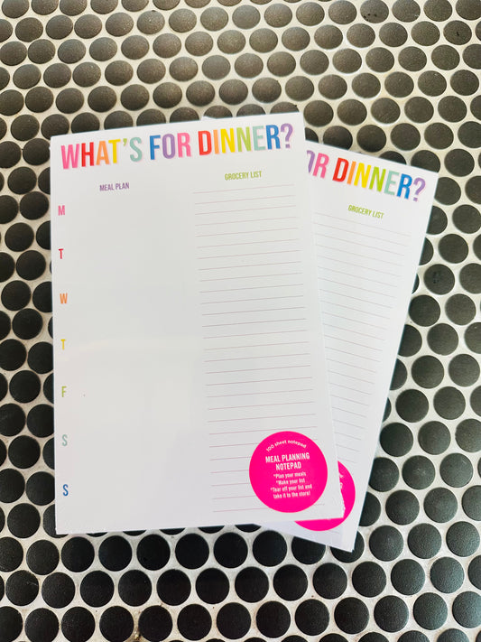 Meal Planning Notebook