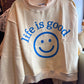 Life Is Good Reversible Mockneck