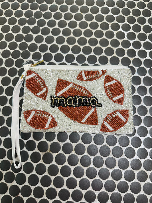 Football Mama Coin Purse