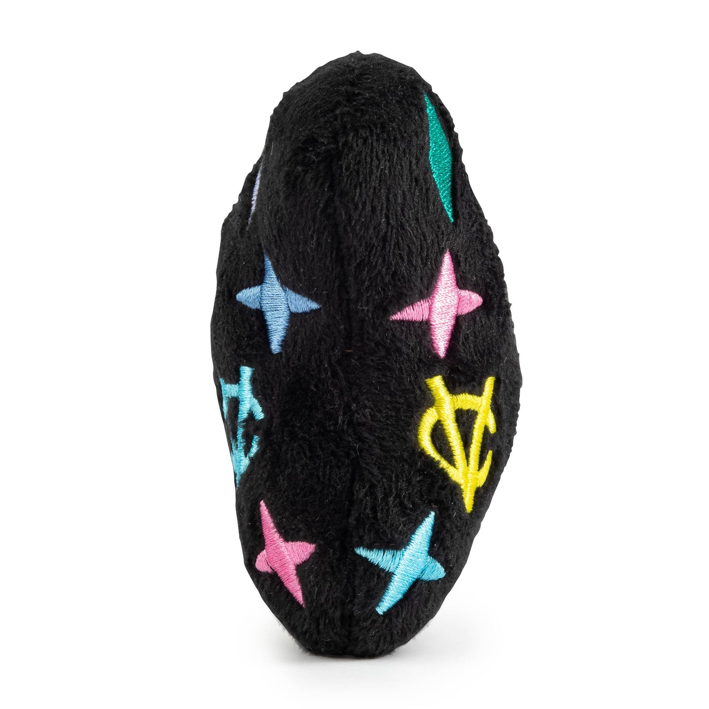 Black Monogram Chewy Vuiton Bone  | Squeaker Dog Toy
