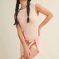 Gingham Print Sleeveless Wrap Tie Front Dress