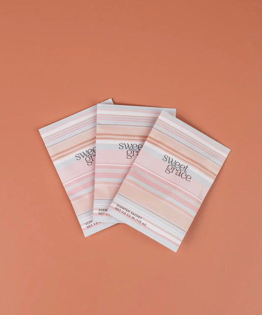 Sweet Grace Modern Stripe Sachet