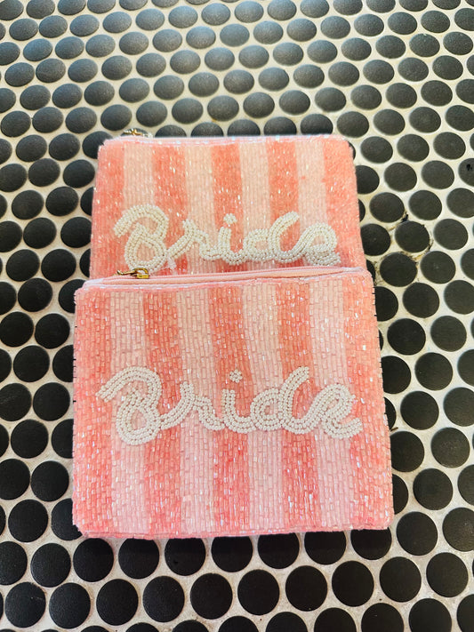 Pink Bride Coin Pouch