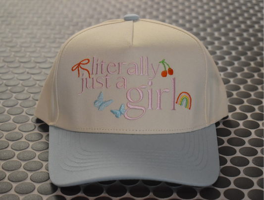 Literally Just A Girl Trucker Hat
