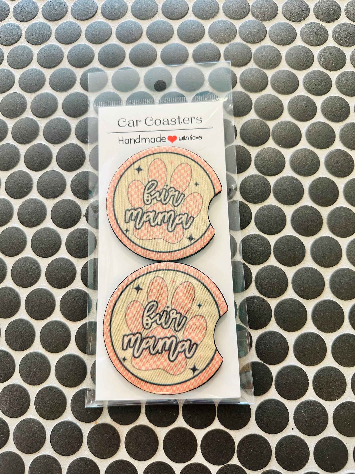 Fur Mama Car Coasters