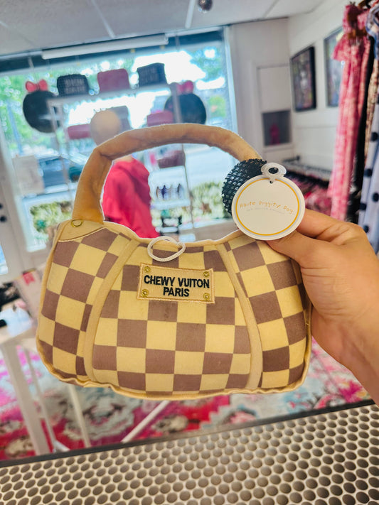 Checker Chewy Vuitton Handbag