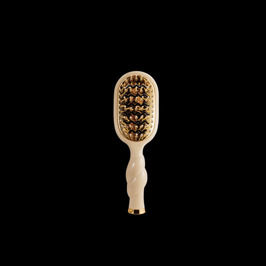 Mini Vented Hair Brush (Tan)