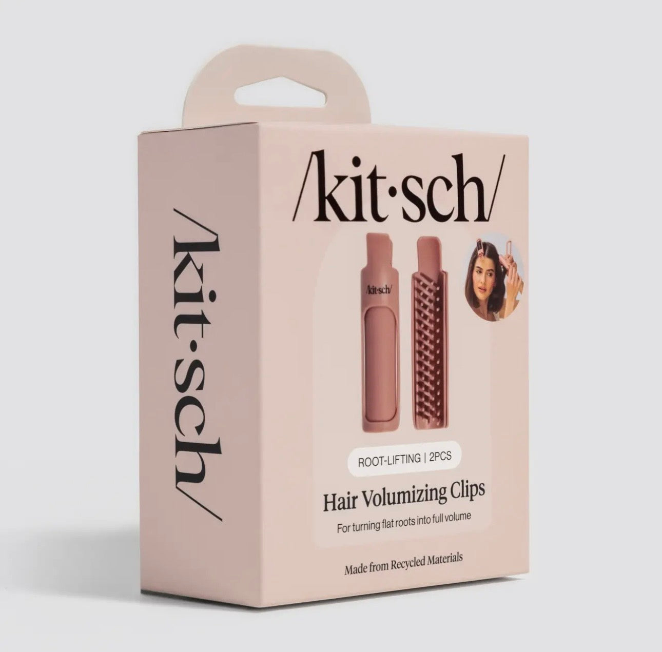 Hair Volumizing Clips in Terracotta