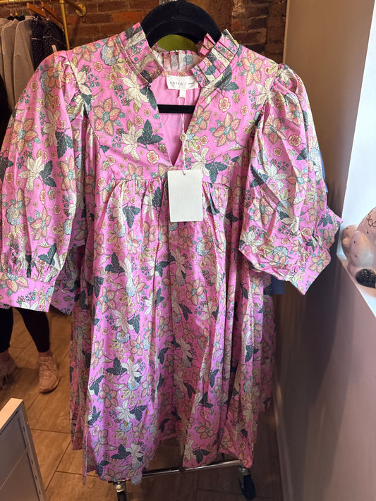 Floral Pink Dress