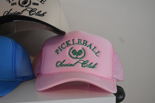Pickleball Social Club Trucker Hat