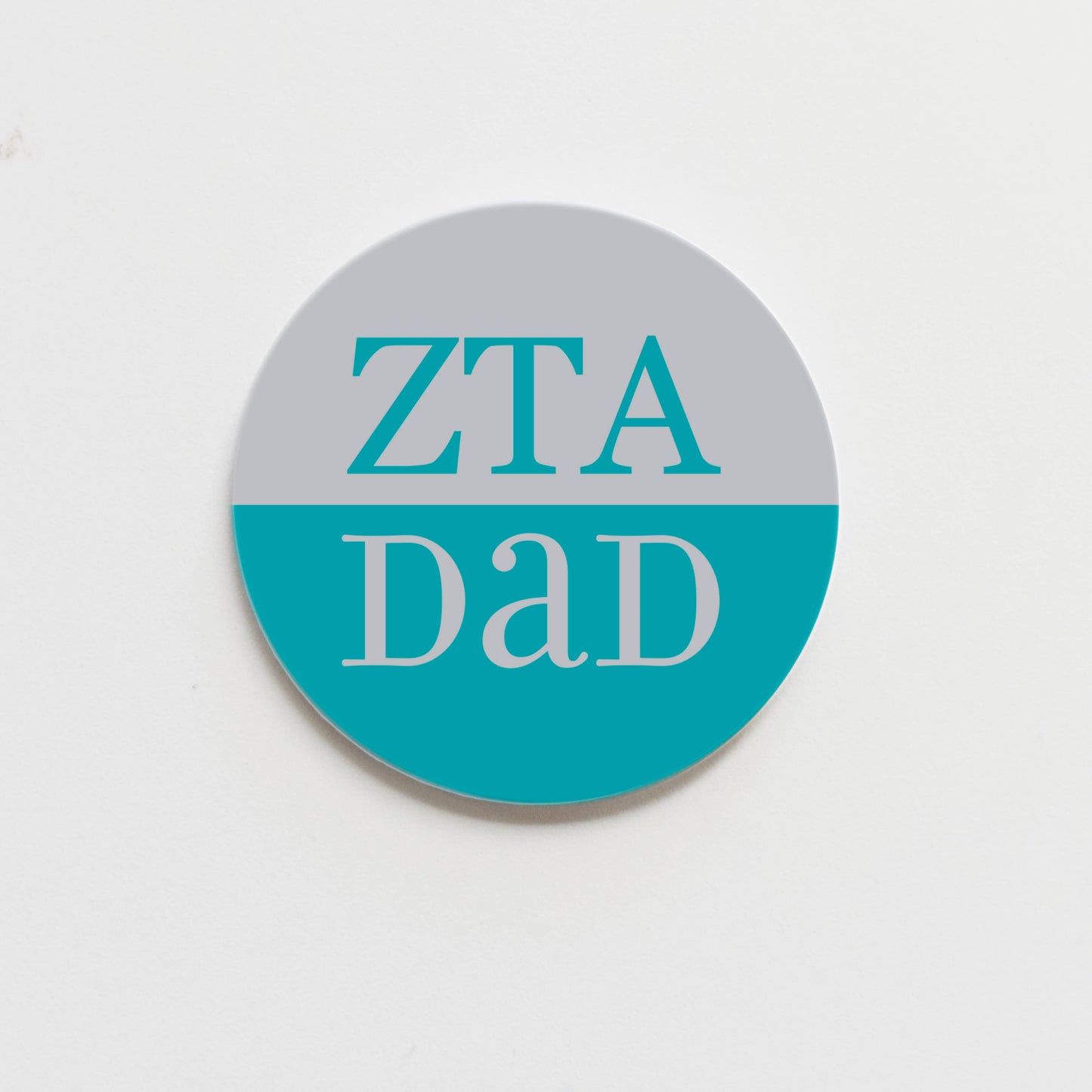 Zeta Tau Alpha Parent Button - 2.25 inch
