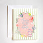 Cheers to all the things, celebration, wedding card