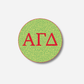 Alpha Gamma Delta Dots Button